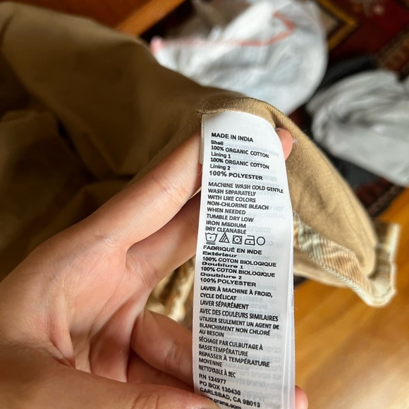 Prana Flannel Women’s Jacket - Picture 4 of 4